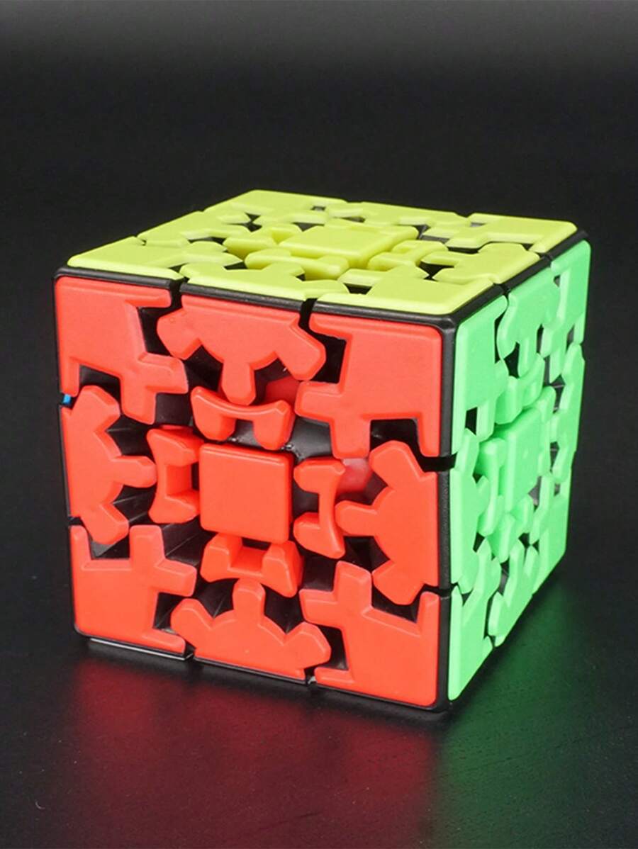 Cube magique à engrenages 3x3x3, Cube magique 3D Gear Fanxin, jouets de puzzle professionnels