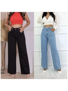 Women Jeans - Multicolor - View 2