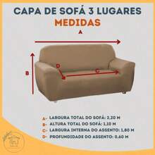 Sofa Covers - 黑色 - 查看 4