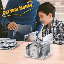 Money Boxes - Clear - View 5
