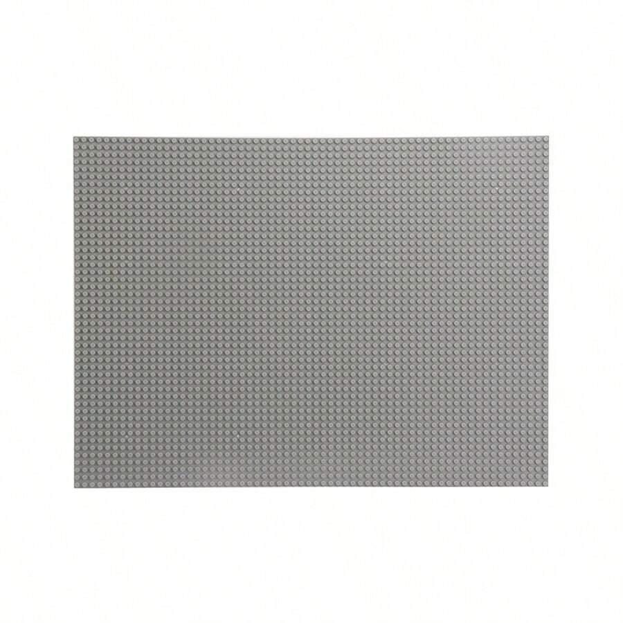 1入48x64顆粒大型經典基地板,創意基本配件適用於小顆粒積木的墻壁、建築和街景 - 淺灰色 - 查看 1