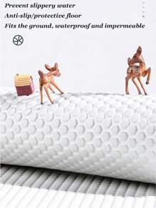 12pcs Bedroom Bedside Full Coverage Rug, Customizeable Interlocking Floor Mat, Suitable For Window Sill & Tatami, 12*12in - Light Grey - View 7