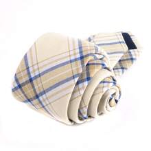 男女時尚棉質領帶,男女休閒格紋領帶,適用於男女孩女孩西裝佩帶瘦身領帶,婚禮派對結婚禮物領帶 - XY210 - 查看 7