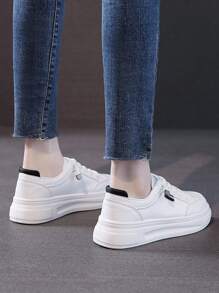 女鞋新款夏季薄款白鞋,多功能運動鞋,時尚運動鞋 - 黑色 - 查看 5