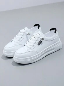 女鞋新款夏季薄款白鞋,多功能運動鞋,時尚運動鞋 - 黑色 - 查看 2