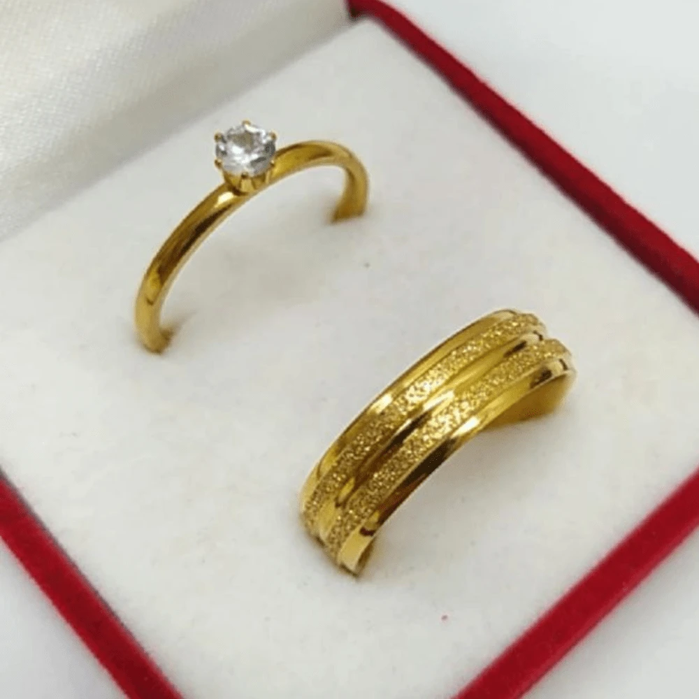 Ring Sets - 金色 - 查看 1