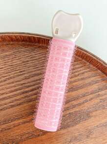 1 件宽松空气刘海夹发卷，用于增加发量和发根卷曲，粉色配件 - 粉色 - 查看 5