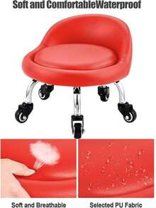 Poufs - Red - View 3