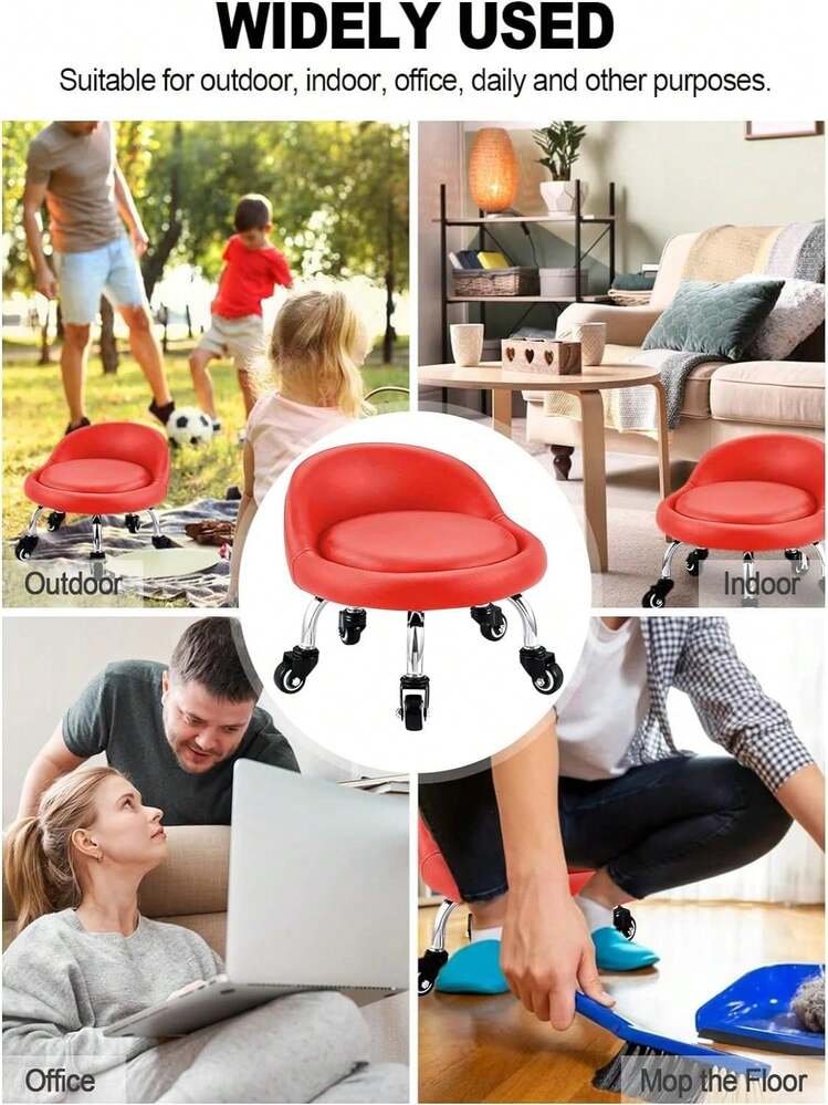 Poufs - Đỏ - Xem 6