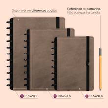 iscool Notebooks - 브라운 가죽 - 보기 2