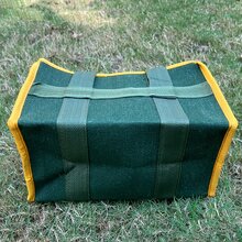 加厚帆布工具袋,可攜式工具存儲袋,用於維修 - 軍綠色 - 查看 4