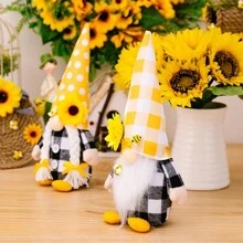 1只可愛小蜜蜂節日公仔裝飾,創意蜜蜂造型假日公仔 - 男款 - 查看 3