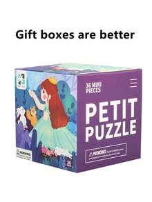 Puzzle Toys For Children, Educational Animal & Transportation Themed Paper Puzzles, Suitable For Boys And Girls As Birthday Gifts - Insects 36pcs - View 8