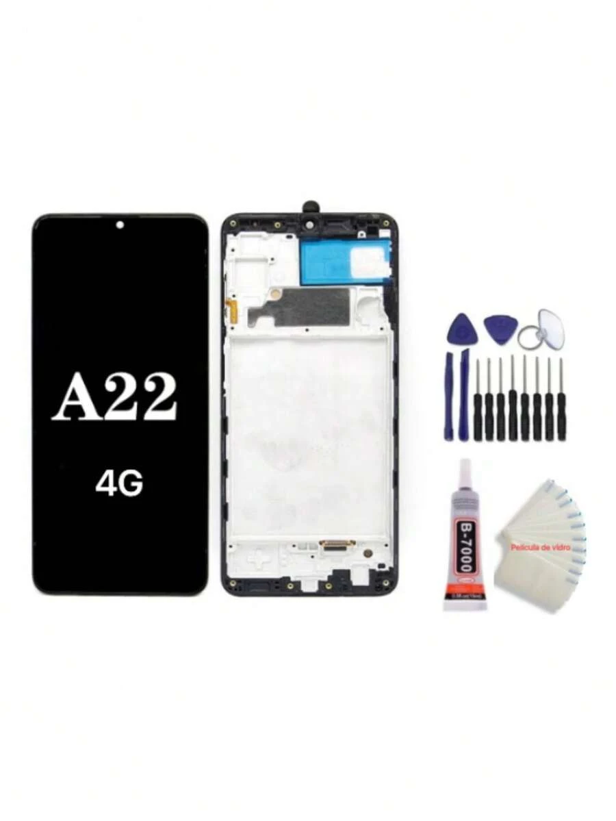 Mobile Phone LCD Screens - Tela Oled Com Aro + Pelicula vidro + Chaves + Cola 15ml - 查看 1