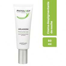 Crema Despigmentante De Noche Meladerm Con Extracto De Raíz De Sophora Japonica Phitology Botanic Postquam 50 Ml - Blanco - Ver 2