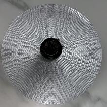 4入組耐高溫高級中空餐墊 - 銀色 - 查看 4