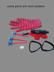 1 Set Spider Web Shooters With Suction Cups, Advanced Technology Spider Silk Launcher Toy - Multicolor - View 3