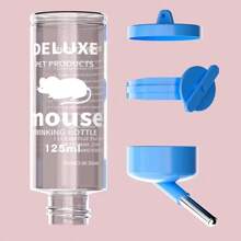125ML Plastic Hamster Drinker Water Bottle Automatic Water Feeder For Guinea Pig Rabbit Dutch Pig Hamster Leak-Proof - Yellow - View 4