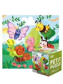 Puzzle Toys For Children, Educational Animal & Transportation Themed Paper Puzzles, Suitable For Boys And Girls As Birthday Gifts - Insects 36pcs - View 2