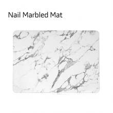PU Leder Luxus Marmor Matte Nageltisch Matte, Nagelzubehör, Nagelwerkzeuge, Nail Art Werkzeuge, Schulanfang, Nägel, Nagelwerkzeuge für Aufklebe-Nägel