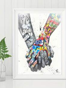 5d Diy Diamond Painting Kit Without Frame, 1pc 11.8x15.7 Inches, Pattern With Inlaid Diamonds, Diamond Painting Set - Multicolor - View 3