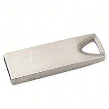 BIYETIMI USB 2.0 Bút 32GB Bạc Dung lượng lớn Kim loại USB 32G Tia sáng Nhẹ , Không thấm nước , Mạnh mẽ USB Sự ổn định - Bạc - Xem 1