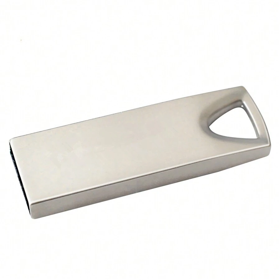 BIYETIMI USB 2.0 Bút 32GB Bạc Dung lượng lớn Kim loại USB 32G Tia sáng Nhẹ , Không thấm nước , Mạnh mẽ USB Sự ổn định - Bạc - Xem 1