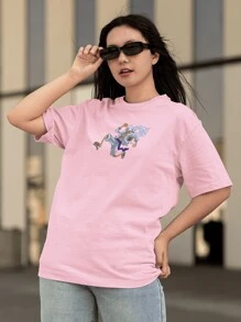 FLUXOGEEK Men T-Shirts - 淺粉色 - 查看 5