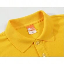 Playera Tipo Polo Manga Larga Con Licra Slim Fit Moda - Azul Marino - Ver 8