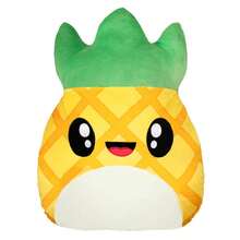 1個,16英寸,鳳梨柔軟枕頭-持久香氣填充絨毛,時尚抱枕,舒適水果枕頭,房間裝飾,生日派對禮物 - 黃色 - 查看 4