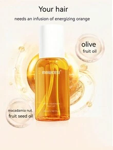 1入組80ml髮護精油,用於平滑頭髮、去毛躁、密封和保濕,不油膩,易吸收,適用於家居和旅行使用 - 彩色 - 查看 2