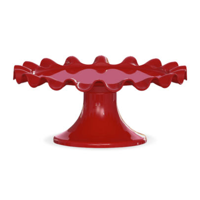 Boleira Babado Cone 32cm Várias Cores