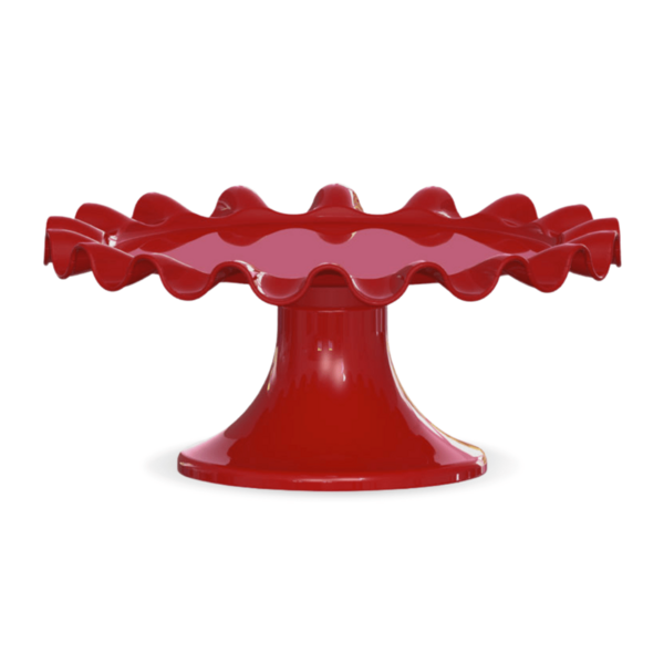 Boleira Babado Cone 32cm Várias Cores