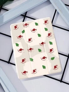 1入組樹和帽紋理筆記本套,具有記筆位置,防摔,支援睡眠/喚醒,適用於三星、華為、小米和ipad等平板電腦 - 彩色 - 查看 1