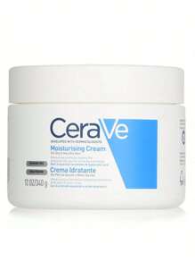 CeraVe Moisturising Cream For Dry To Very Dry Skin 340g/12oz - Fragrance-Free, Non-Comedogenic, Gentle - 白色 - 查看 1