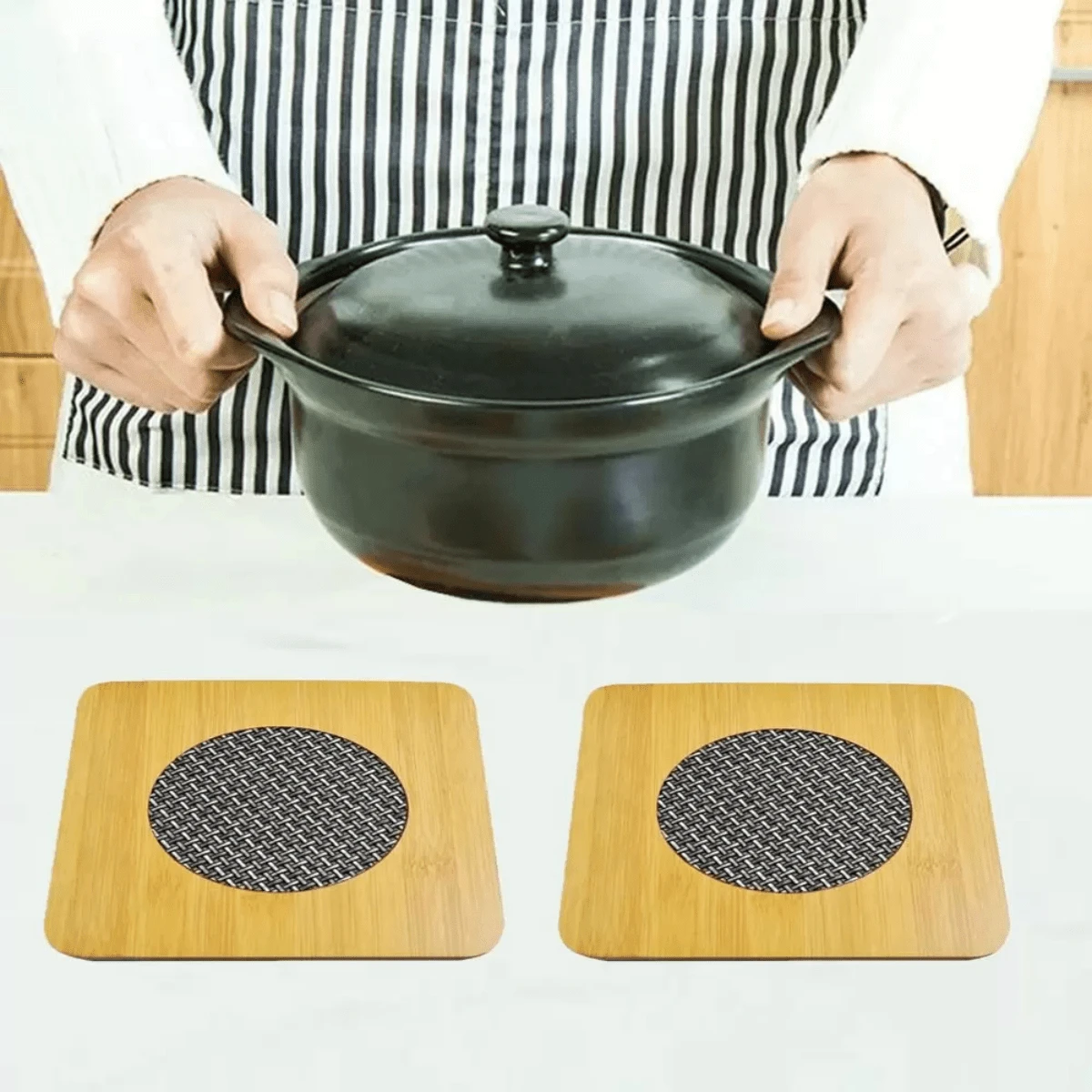 Potholders & Oven Mitts - 鏽棕色 - 查看 1