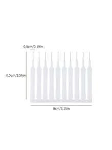10pcs Mini 2.56inch Showerhead Hole Gap Cleaning Brush