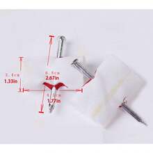 Finger Nail Through Trick Toy Prank Magic Prop - Red and White - View 2