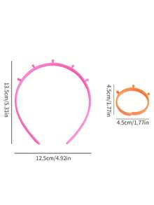 1 件（袋裝）- 100 顆流行珠帶 3 件手鍊作為禮物 - 黃色 - 查看 5