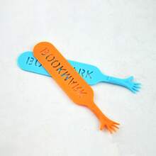 1入/4入組創意 3d 有趣手型書籤,適用於辦公室和學校 - 彩色 - 查看 5