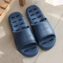 Women Home Slippers - Navy Blue - View 1