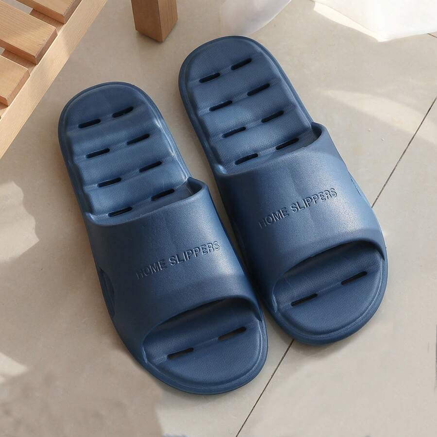 Women Home Slippers - Navy Blue - View 1