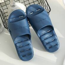 Women Home Slippers - Navy Blue - View 3