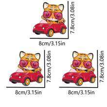 1/2/3pcs Cute Animal Stickers For DIY Clothing T-Shirts Masks Jeans Backpacks Hats Pillows Easy Heat Press Stickers For Personalised Styles Washable Heat Transfer Designs - Multicolor - View 4