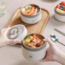 1 Miếng 550ml/750ml Thép không gỉ 304 Chất liệu Cách nhiệt Hộp cơm trưa , Có thể mang đi Hộp đựng cơm , Có thể tháo rời Ngoài trời Dã ngoại Bộ đồ ăn , Học sinh Và Văn phòng Công nhân
工人 Hộp đựng thức ăn Đối với Trường học Và Làm việc Bữa trưa Thời gian - trắng - Xem 6