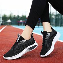 New Arrival Stylish Unisex Casual Sports Shoes For Couples, Running Shoes - Black - View 5