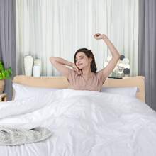 3pcs Queen Size Duvet Cover Bedding Set - 1 Duvet Cover With 2 Pillow Shams - Comforter Cover With Zipper Closure - Ultra Soft Brushed Microfiber - 90 X 90 Inches (White) - White - View 6