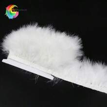 接縫膠帶絲帶/火雞羽邊絲帶7-10cm/現貨/節日熱門商品 - 多色1 - 查看 1