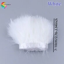 接縫膠帶絲帶/火雞羽邊絲帶7-10cm/現貨/節日熱門商品 - 多色1 - 查看 2