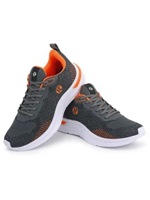 Women Wedge Sneakers - Xám - Xem 3